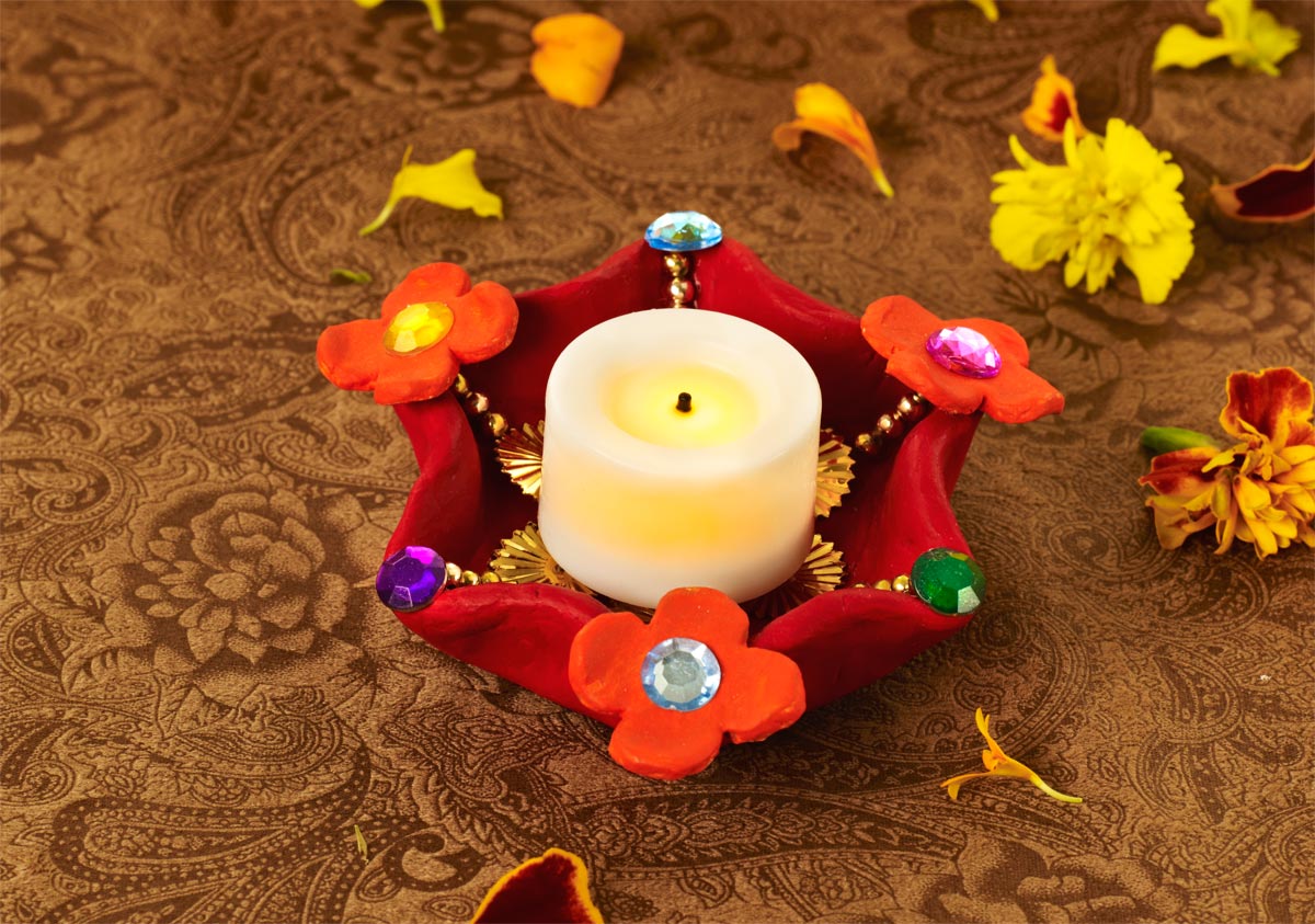 Diwali Candle Holder