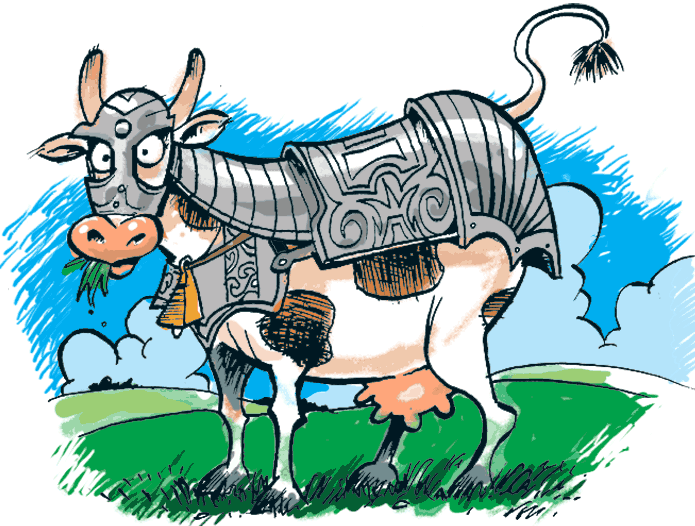 Medieval Cow