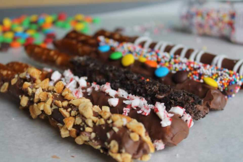 Chocolate-Covered Pretzels