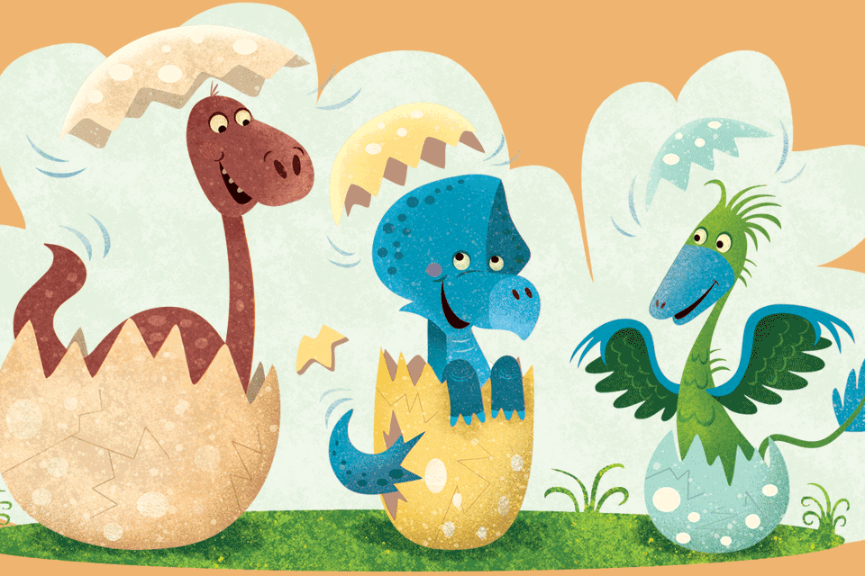 How big were dinosaur eggs?